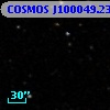 COSMOS J100049.23+013731.8