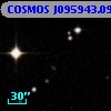 COSMOS J095943.09+013606.6