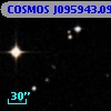 COSMOS J095943.09+013603.5