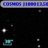COSMOS J100013.50+013609.2