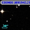 COSMOS J095942.27+013548.6