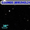 COSMOS J095943.24+013446.2