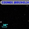 COSMOS J095943.34+013319.7