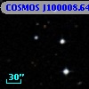 COSMOS J100008.64+013224.4