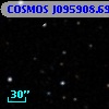 COSMOS J095908.69+013621.2