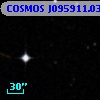 COSMOS J095911.03+013219.3