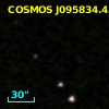 COSMOS J095834.43+013210.2