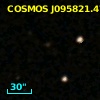 COSMOS J095821.47+012957.6