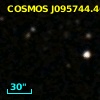 COSMOS J095744.46+013649.3