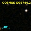 COSMOS J095744.29+013624.7