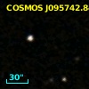 COSMOS J095742.84+013333.0