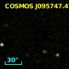 COSMOS J095747.47+013216.1