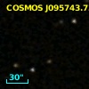 COSMOS J095743.73+013214.5