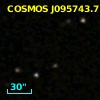 COSMOS J095743.71+013210.5