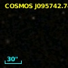 COSMOS J095742.74+013034.8