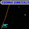 COSMOS J100259.27+014625.5