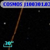 COSMOS J100301.02+014621.1