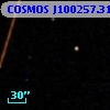 COSMOS J100257.31+014613.7