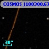 COSMOS J100300.67+014603.6