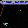 COSMOS J100257.60+014600.7