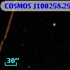 COSMOS J100258.25+014557.7