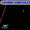 COSMOS J100258.37+014558.4