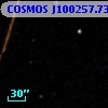 COSMOS J100257.73+014546.1