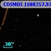 COSMOS J100257.93+014547.6