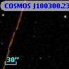 COSMOS J100300.23+014536.8