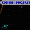 COSMOS J100257.59+014535.8