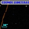 COSMOS J100259.81+014532.9