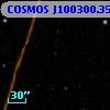 COSMOS J100300.35+014531.1
