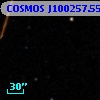 COSMOS J100257.55+014528.7