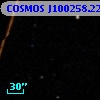 COSMOS J100258.22+014524.7