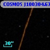COSMOS J100304.67+014517.6