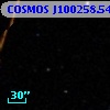 COSMOS J100258.54+014500.5