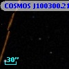 COSMOS J100300.21+014446.7