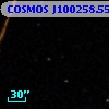 COSMOS J100258.55+014443.8