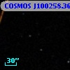 COSMOS J100258.36+014437.3