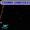 COSMOS J100259.73+014423.3