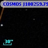 COSMOS J100259.79+014342.0