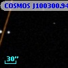 COSMOS J100300.94+014332.4