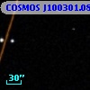 COSMOS J100301.08+014327.8