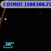COSMOS J100300.75+014314.8
