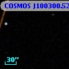 COSMOS J100300.52+014309.0