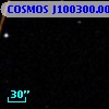 COSMOS J100300.00+014306.0