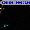 COSMOS J100300.96+014259.4