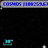 COSMOS J100259.67+014237.7