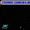 COSMOS J100301.40+014154.9