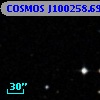 COSMOS J100258.69+014148.5
